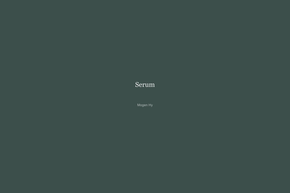 Serum för mogen hy