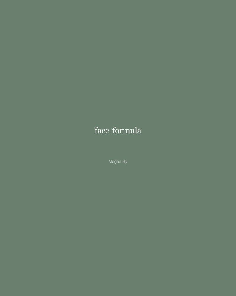 Face Formula Rengöring
